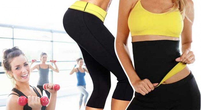 Neoprénové nohavice, tielko a pás na chudnutie