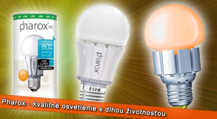 Kvalitné svetlo, ktoré rozžiari vašu domácnosť. 