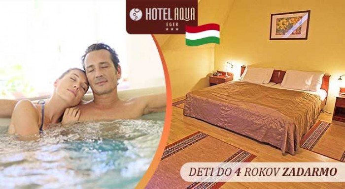 Wellness relax v kúpeľnom meste Eger v Maďarsku