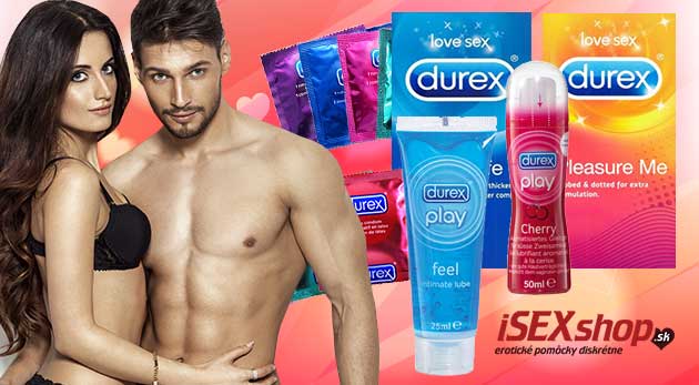 Balíčky kondómov Durex