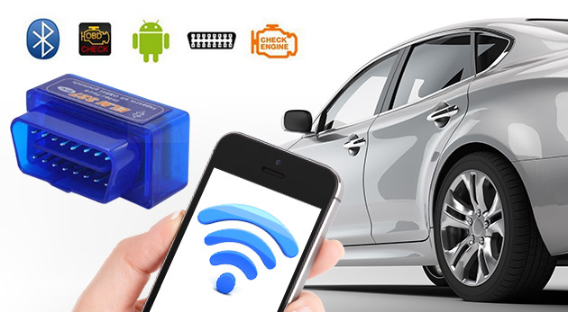 Bluetooth diagnostika motora