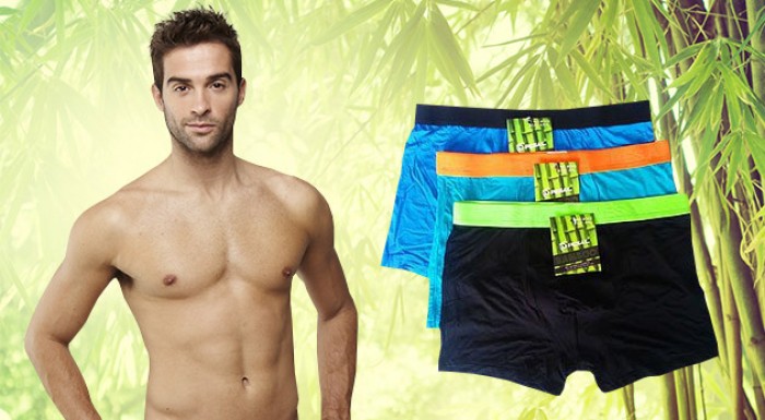 Pohodlné a trendy pánske bambusové boxerky