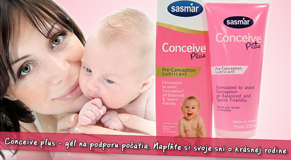 Účinný gél na podporu počatia pre všetky páry.