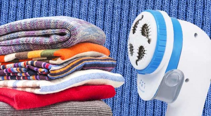 Nabíjací odžmolkovač oblečenia