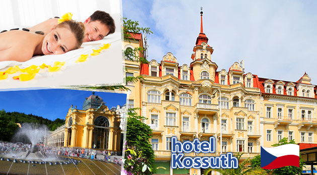 Wellness relax v Mariánskych Lázňach s procedúrami