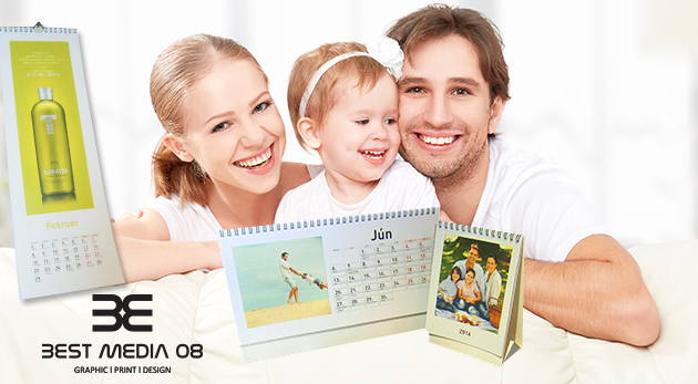 Stolový alebo nástenný fotokalendár