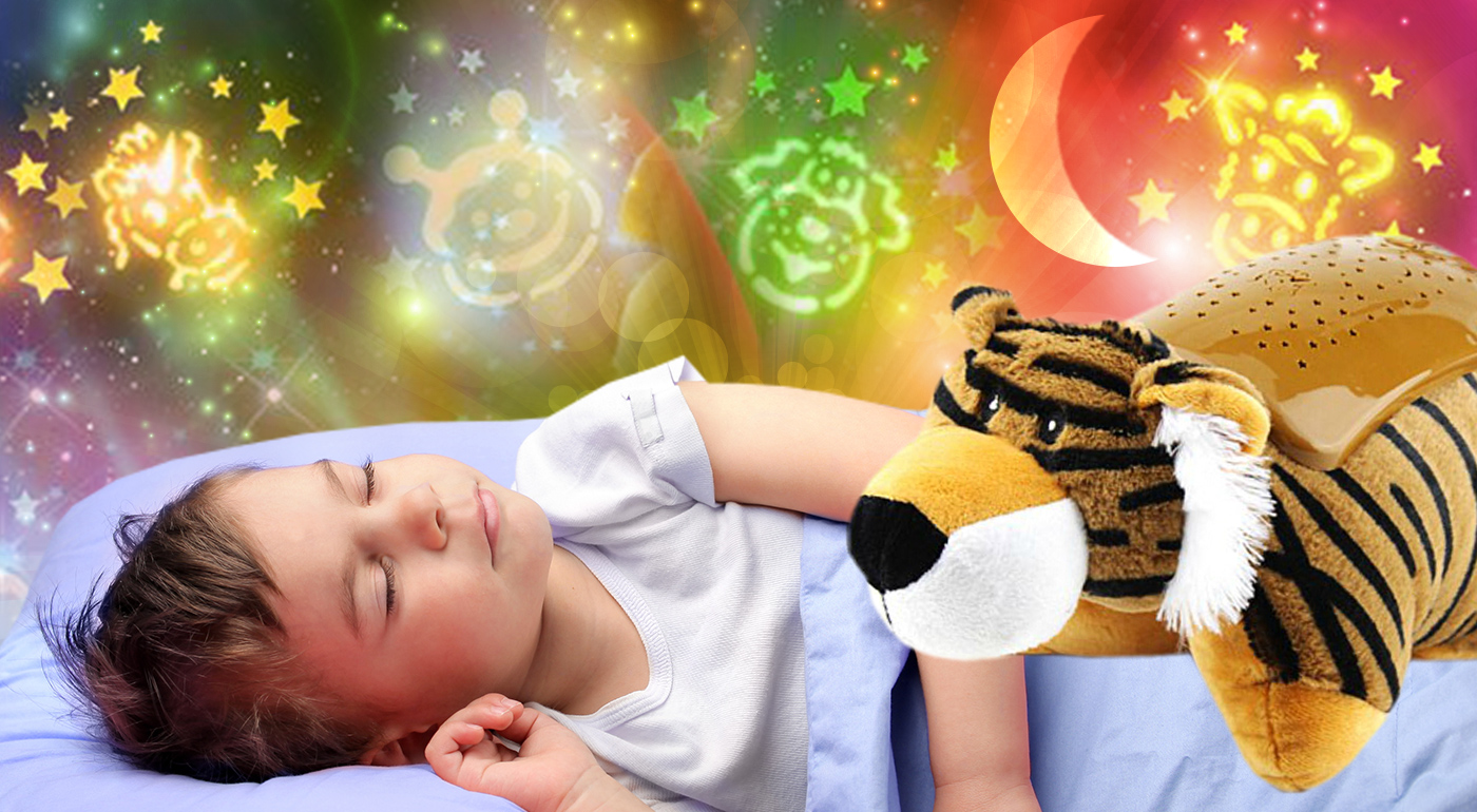 Svietiace zvieratká na zaspávanie