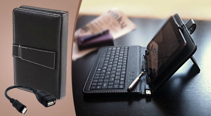 Puzdro na tablet s klávesnicou