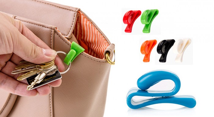 Držiak na kľúče do kabelky