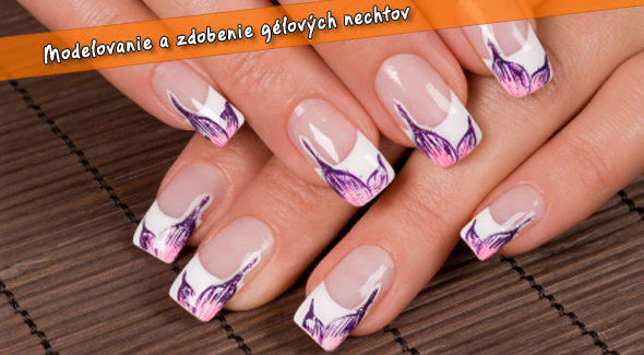 Modelovanie gélových nechtov + zdobenie pre všetky Žilinčanky.