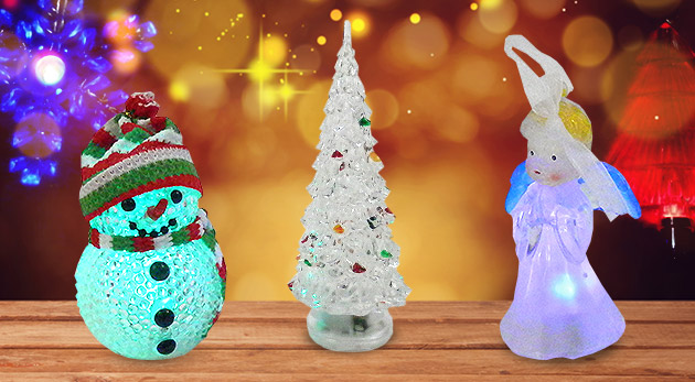 Svetiace vianočné ozdoby