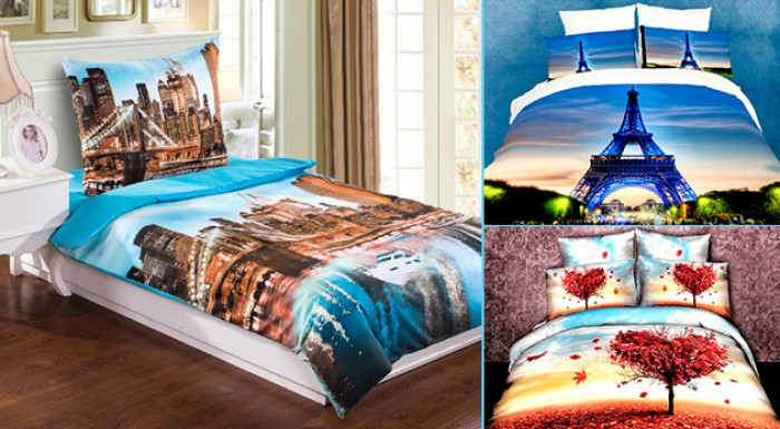 3D posteľné obliečky