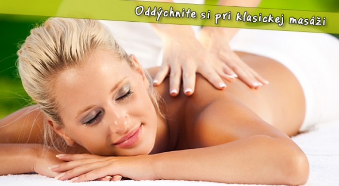 Masážne uvoľnenie pre vaše telo v Senci.