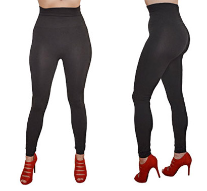 Bambusové legíny s vysokým pásom