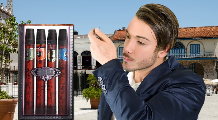 Sada 4 pánskych vôní Cuba