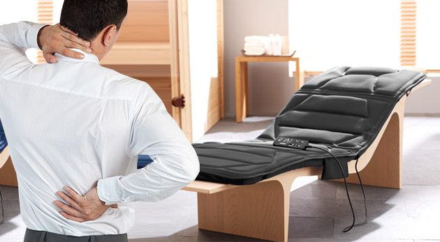 Masážna podložka s nahrievaním