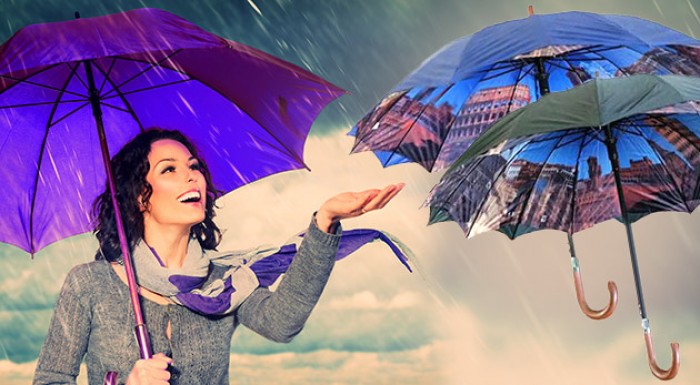 Dvojvrstvový dáždnik