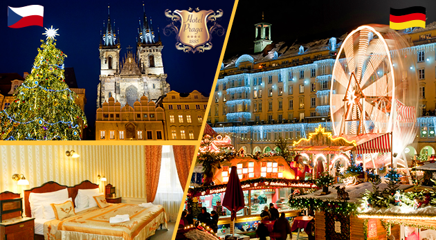 Predvianočný čas v Prahe s výletom do Nemecka