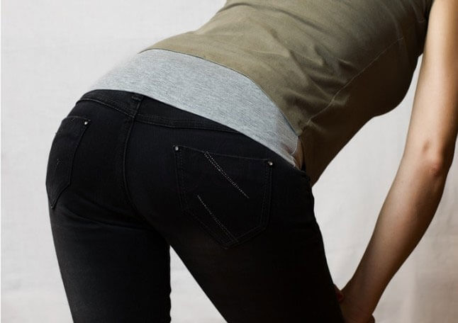 McTran Trendy bedrový pás - sivý, veľk. S