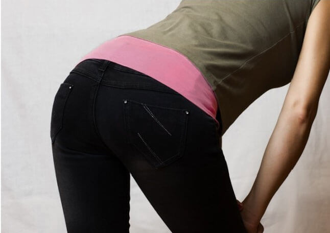 McTran Trendy bedrový pás - staroružový, veľk. XL