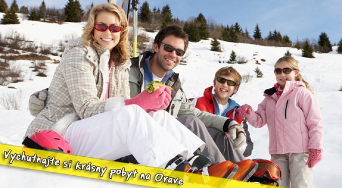 Celoročný pobyt na 3 dni pre DVOCH v lone Oravy.
