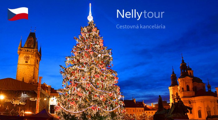 Adventná Praha - 2 dni s ubytovaním a raňajkami