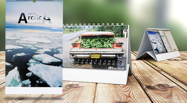 Stolový alebo nástenný kalendár s vašimi fotkami