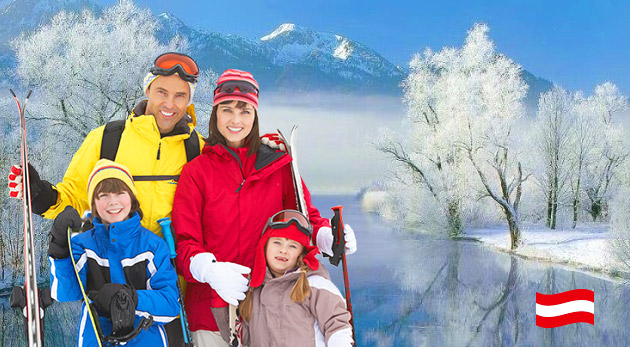 Zima v rakúskych Alpách s pobytom v apartmánoch