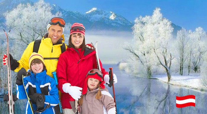 Zima v rakúskych Alpách s pobytom v apartmánoch