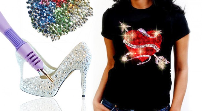 Hot fix aplikátor krištálikov pre kreatívne ozdoby