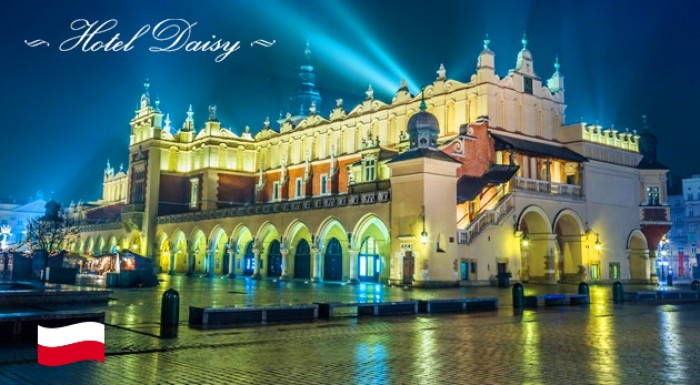 Kráľovský oddych v Krakove v Hoteli Daisy***