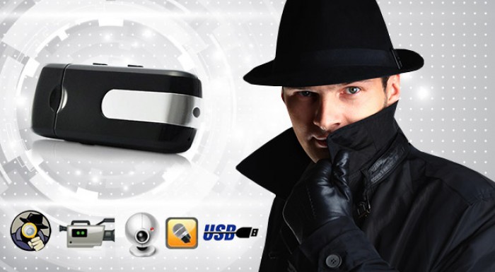 Šikovný USB kľúč s kamerou