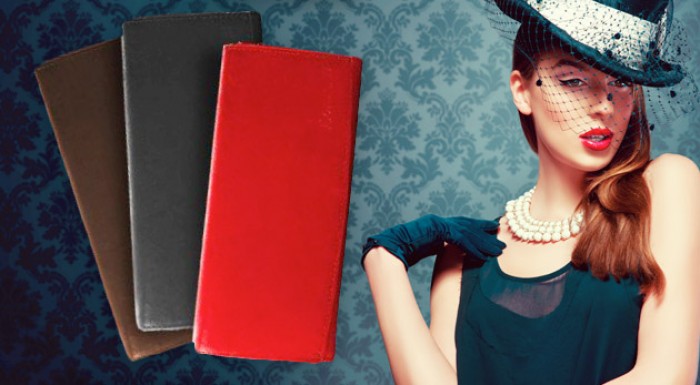 Dámske kvalitné kožené peňaženky