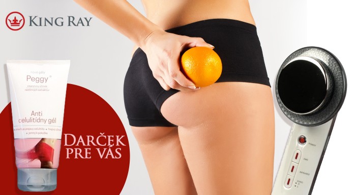 Ultrazvuková žehlička SLIMMING proti celulitíde