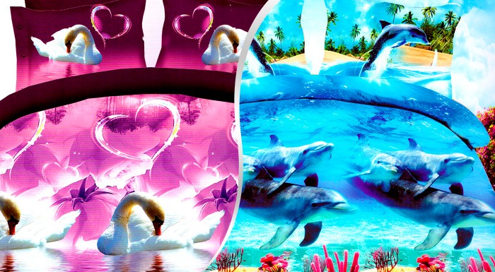 3D posteľné obliečky