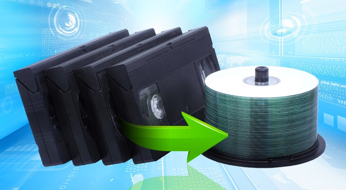 Profesionálna digitalizácia kaziet na DVD/CD