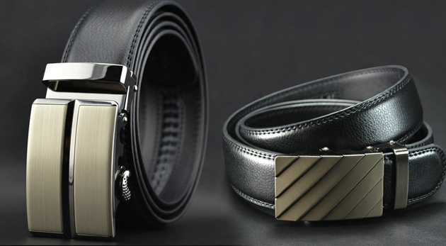 Luxusné pánske opasky z pravej kože