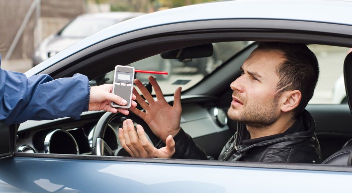 Digitálny vreckový alkohol tester