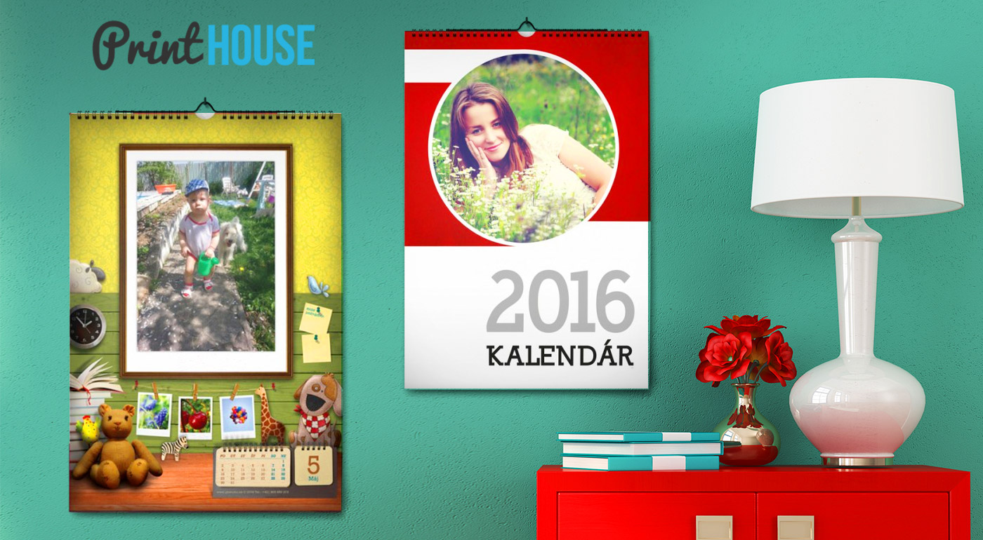 Nástenný kalendár s vašimi fotkami 2+1 zadarmo