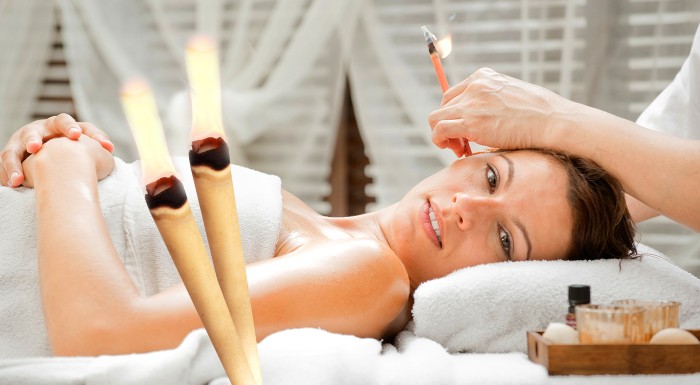 Jeden pár aromatických sviečok na čistenie uší