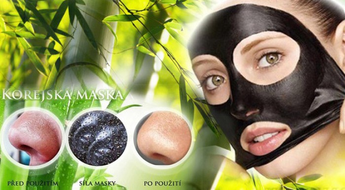 Kórejská maska a nástroj na čistenie pleti