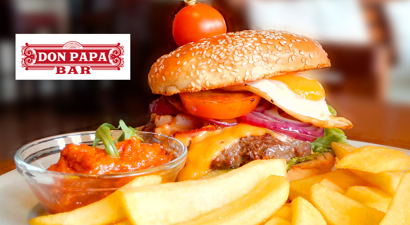 Vynikajúce burgre z Don Papa