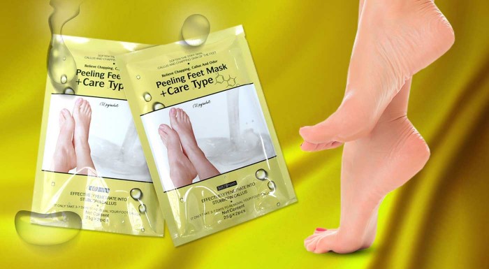 Exfoliačné ponožky 3+1 balenie zadarmo