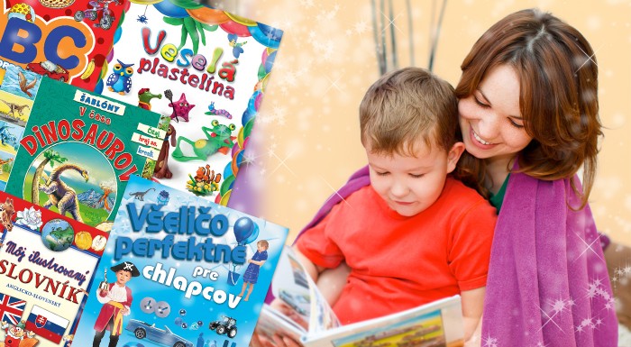Množstvo krásnych knižiek pre deti