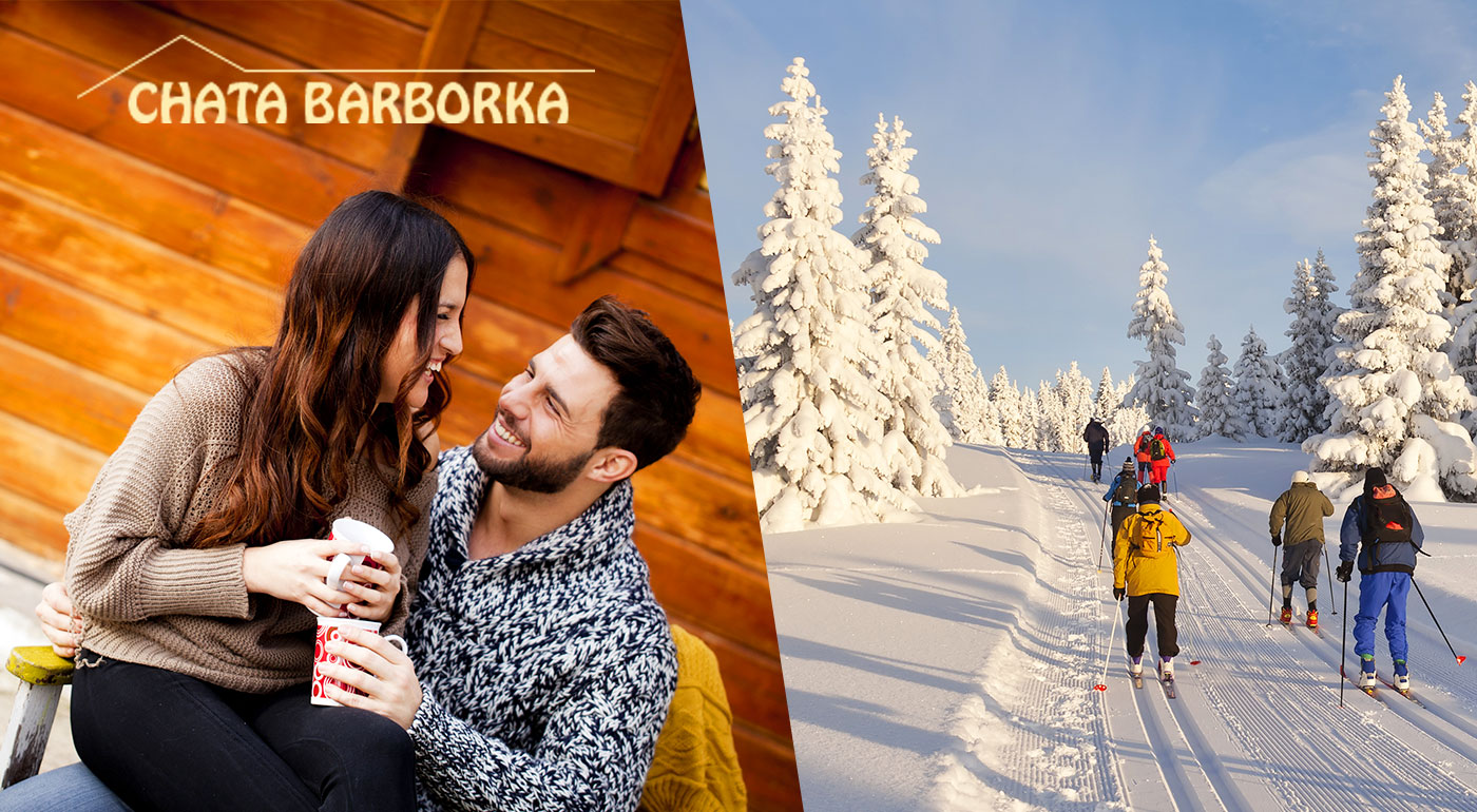 Zimná dovolenka v Chate Barborka na Morave