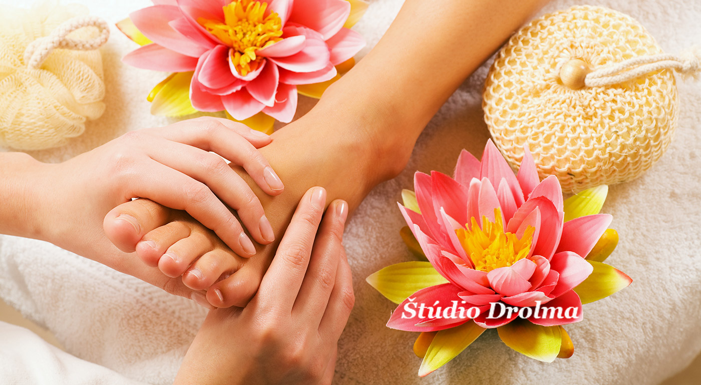 Reflexná masáž chodidiel s odblokovaním chrbtice