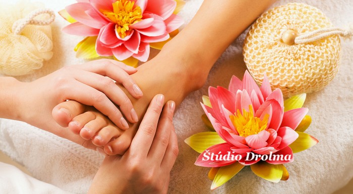 Reflexná masáž chodidiel s odblokovaním chrbtice