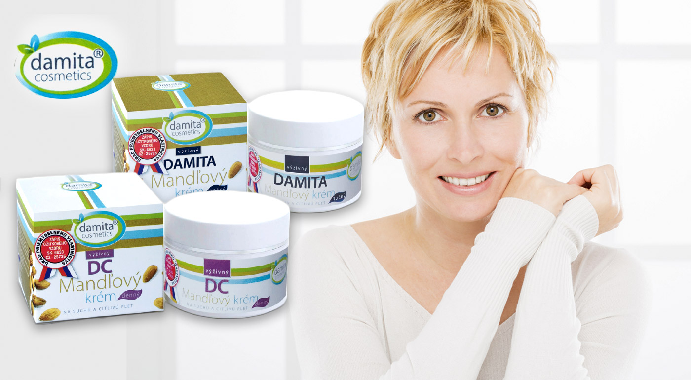 Kvalitné denné a nočné krémy DAMITA