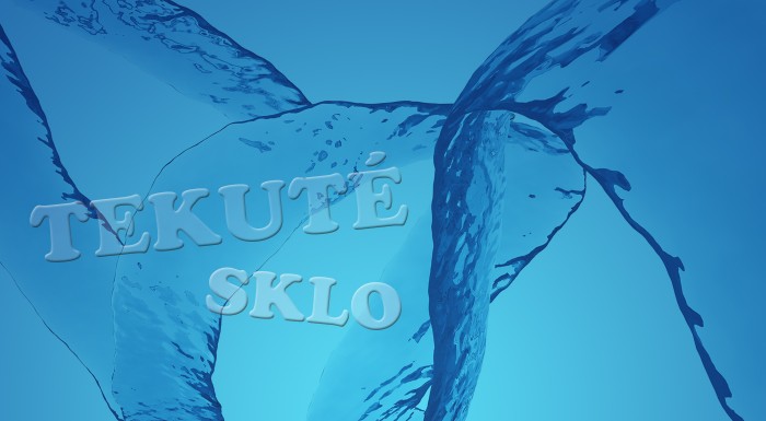 Hračka tekuté sklo