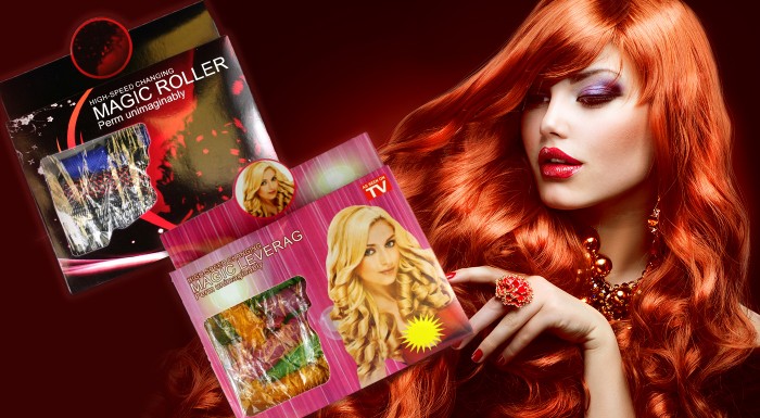 Magické vlasové natáčky - 18 dielna sada pre vlasy